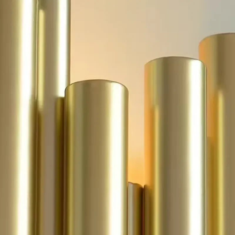 Indoor Decoration Light Modern Design Small Golden Stair Restaurant Electroplating Bedside Bracket