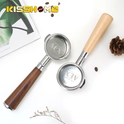 AliKisscafe 58mm Coffee Bottomless Portafilter Stainless Steel Filter Basket For E61 Espresso Machine Accessories Barista tools