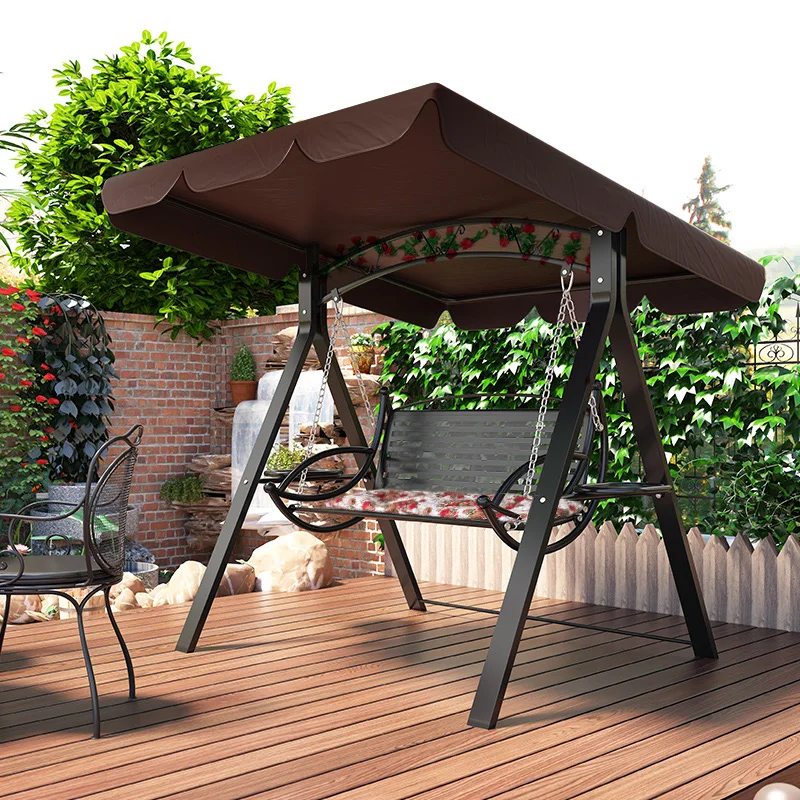 

Backyard Garden Patio Swings Chain Canopy Sunshade Rest Patio Swings Sensory Porch Hamacas Jardin Exterior Outdoor Furniture