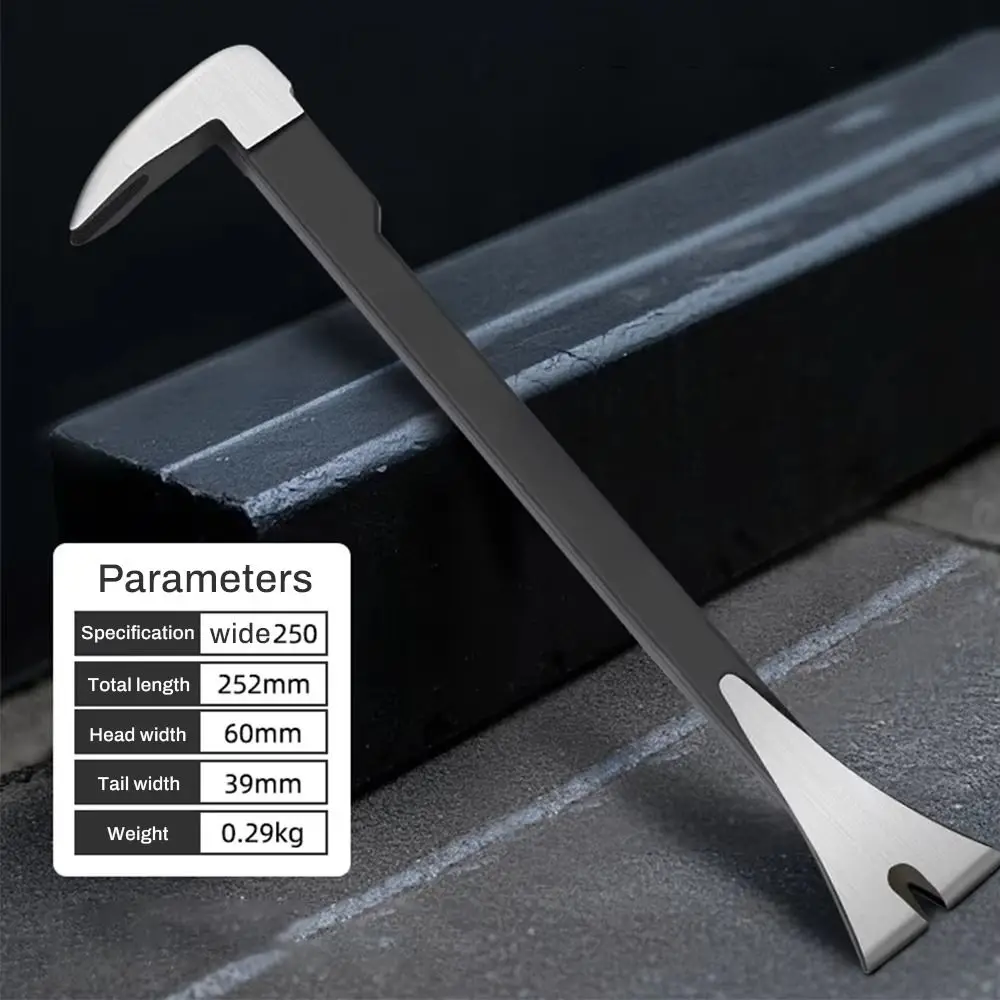 

Anti Slip Nail Extractor Rust-proof Nail Puller Pry Bars Efficient Water-proof Multifunctional Levers Screwdriver Manual Tool
