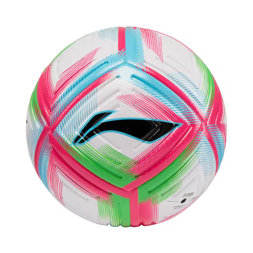 Li-Ning Unisex T4000 Soccer Ball Professional Competition Size 5 TPU+TPE Uninflated Outdoor Indoor Sport Football Balls AFQV003