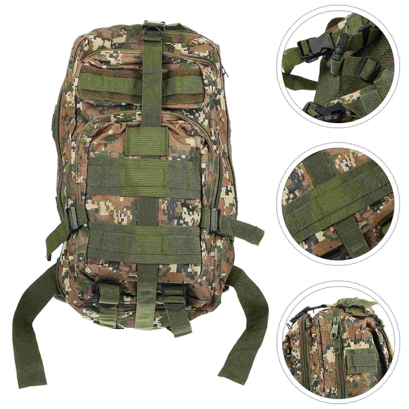 

Survival Gear and Equipment Back Storage Pouch Backpack for Hiking Camping Bag Travel Practical Bags