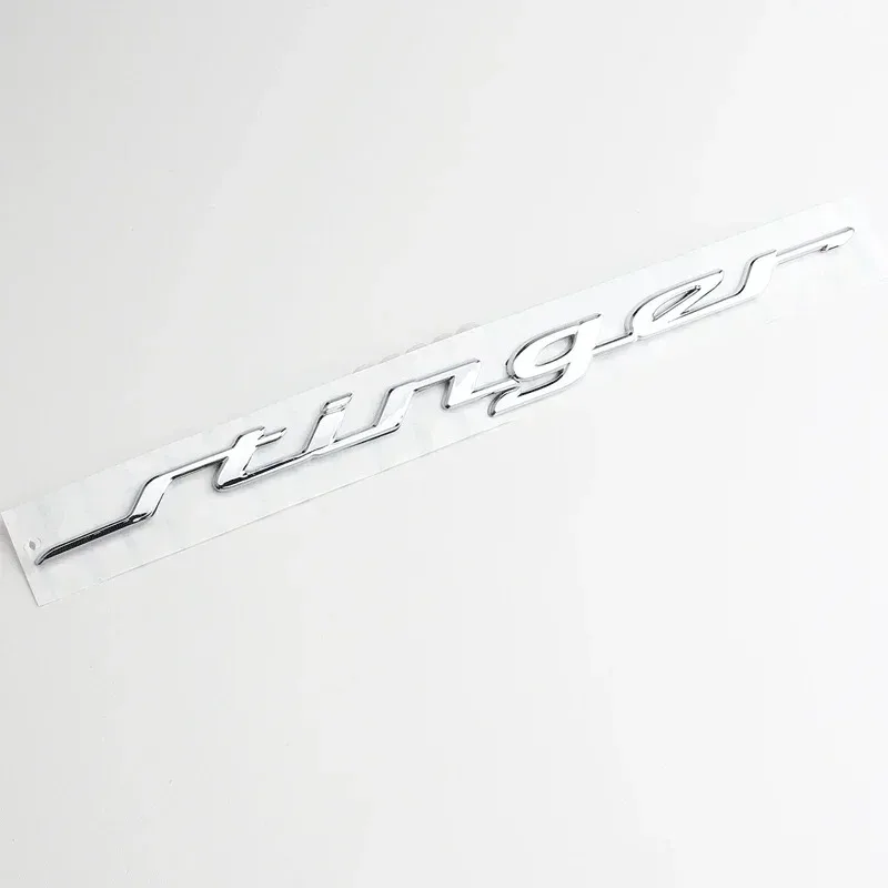 35.5CM Letter Emblem Badge Car Body Rear Trunk Sticker Decoration for KIA Stinger GT 2018 2.0T 86311-J5100 / 86311J5100 view 3