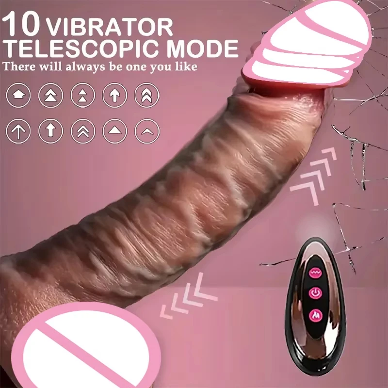 تلسكوبي تهتز الجة واقعية دسار الإناث الاستمناء التدفئة القضيب التحكم عن بعد ديك الجنس لعب الكبار للنساء 18 #2