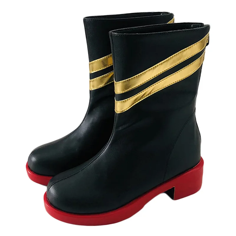 유 코스프레 스토어 에어라베 코스프레 신발할로윈 유니폼 파티 맞춤형 소년 소녀 합성 가죽 신발