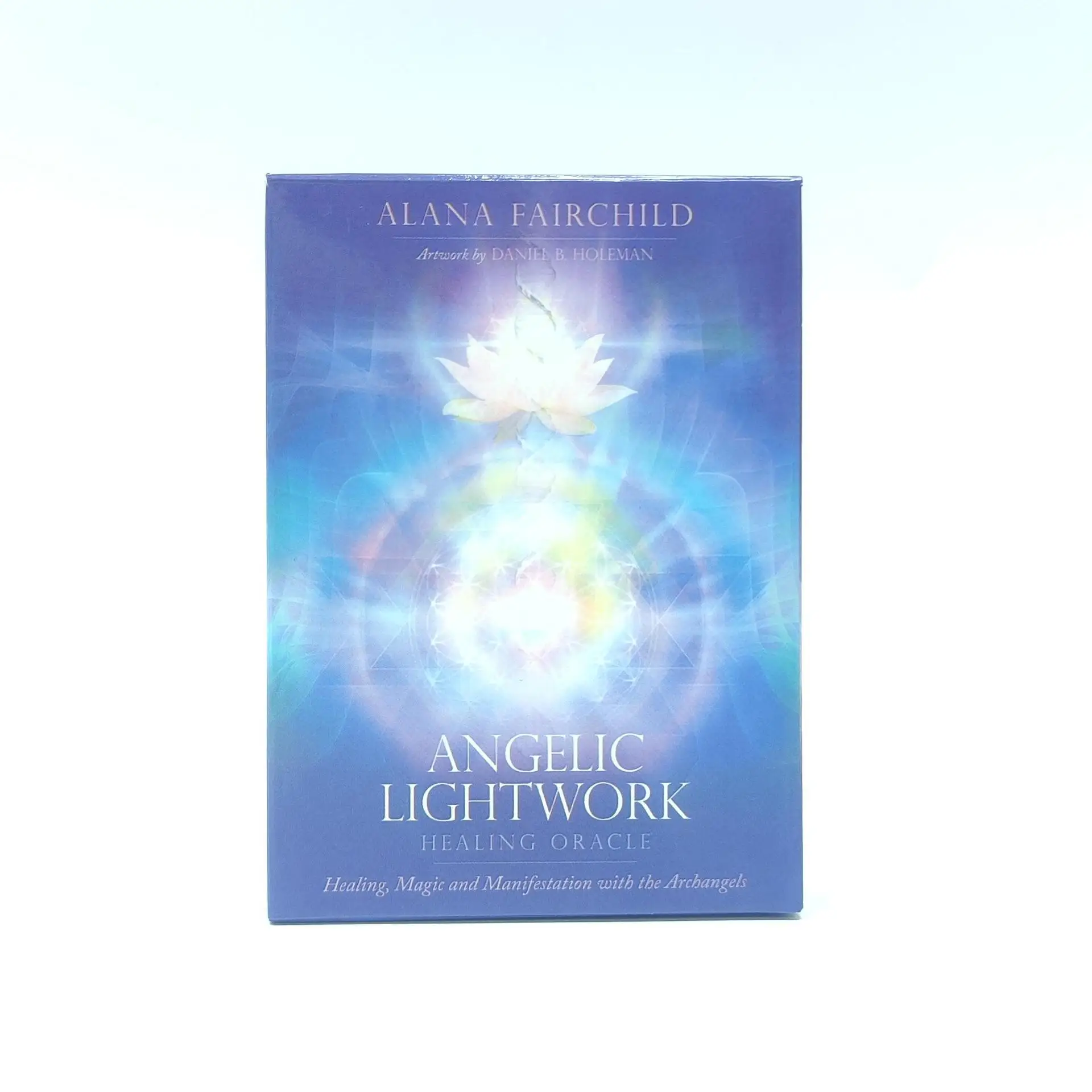 

Angelic Lightwork Healing Oracle cards Board Games English Small Playing Card for Parties