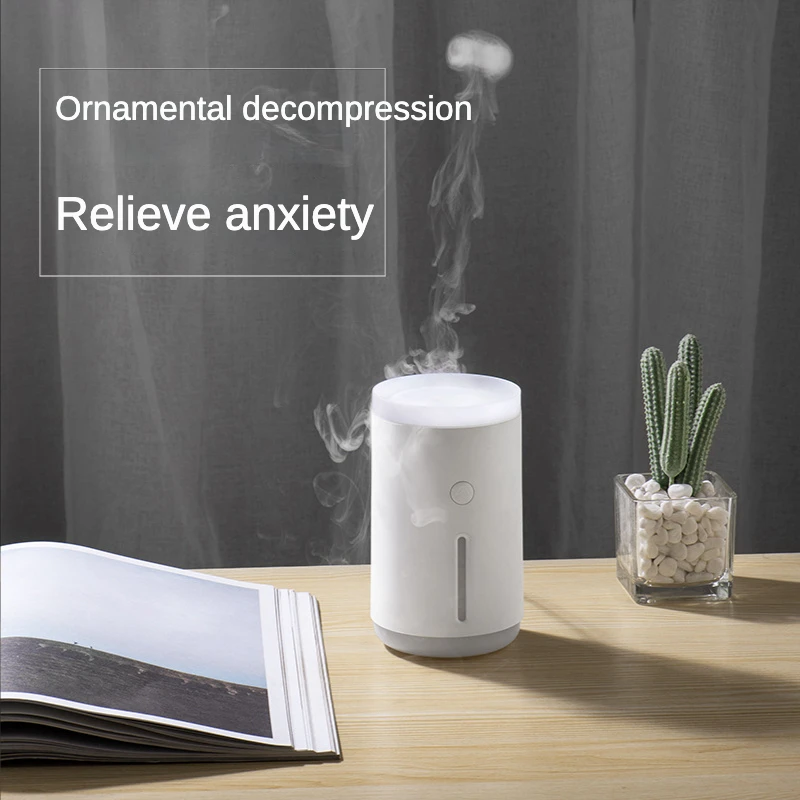 Jellyfish humidifier household large fog volume mini desktop creative spray air humidifier mini diffuser mini humidifier