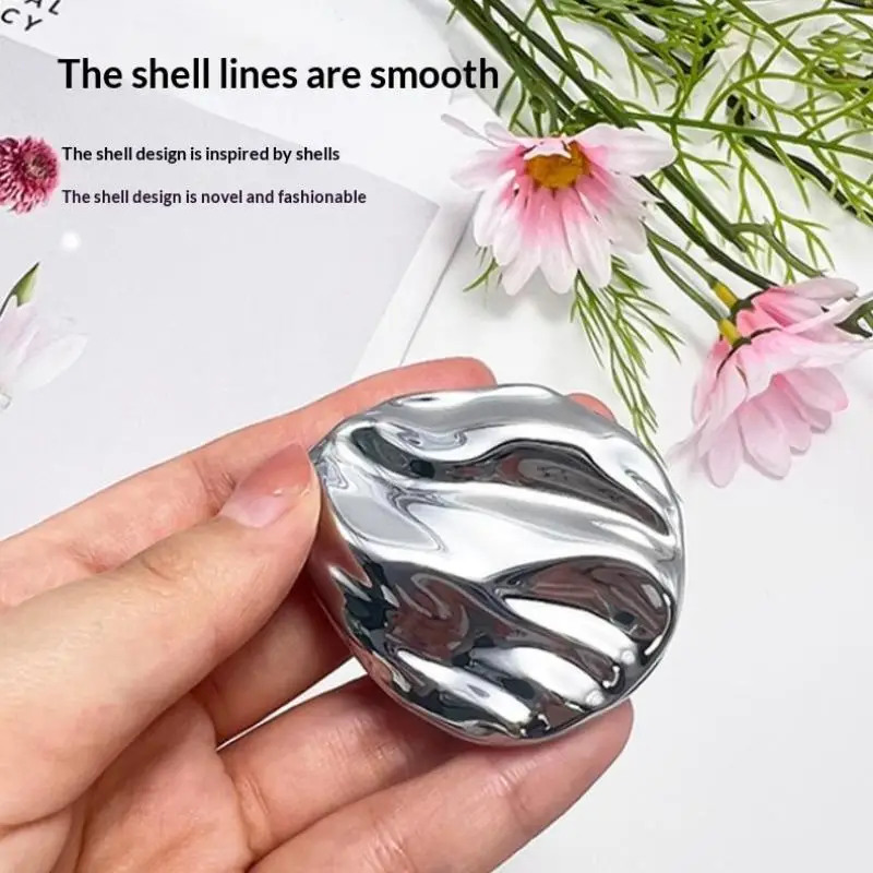 New 1Pcs Empty Replaceable Travel Balm Box Zinc Alloy Solid Perfume Container Rotary Open Close Rotatable Refillable Bottles