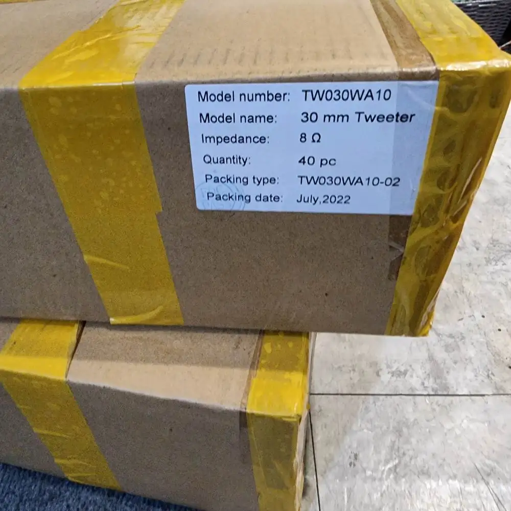 Warecor TW030WA10 WA22 (30mm 1,2 Zoll) Seidenkalotten-Hochtöner 8Ω 104mm Panel – Detail 9