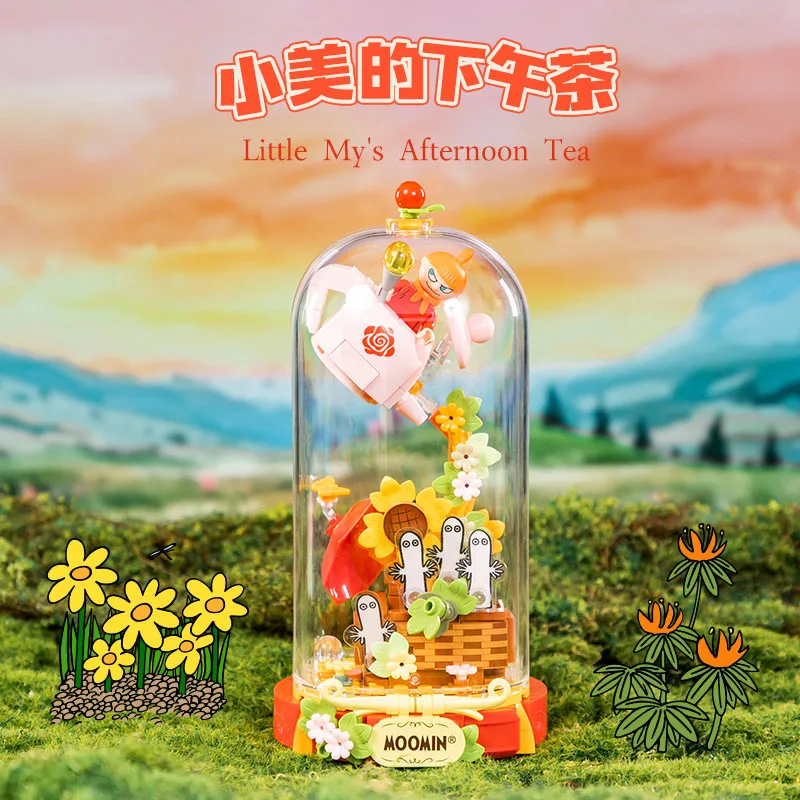 Muumien Joulu Roaming Collection Bouwsteen Bouwspeelgoed Cartoon Decoratie Model Educatief Kindercadeau Bouwstenen