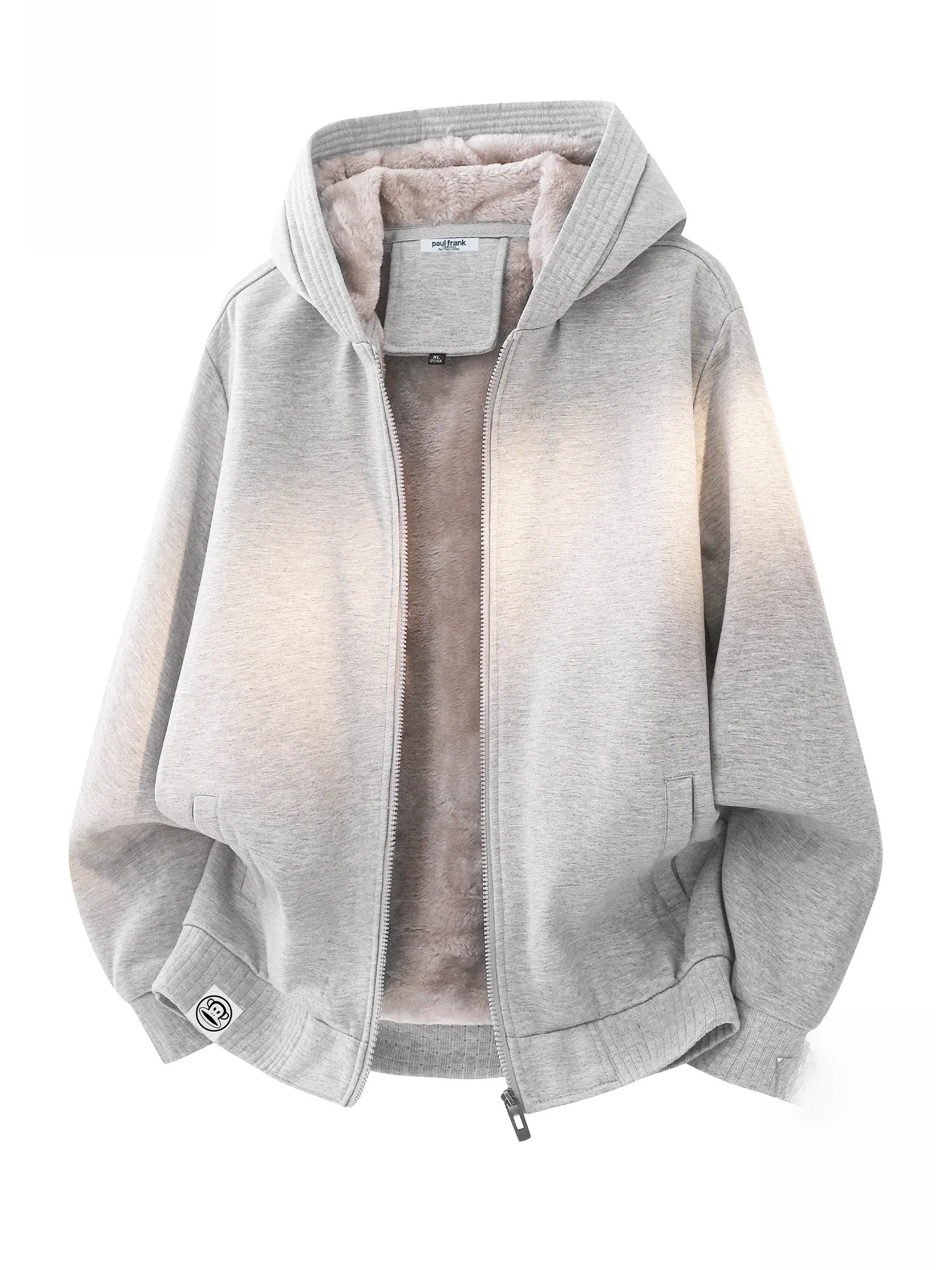 

PaulFrank Thiened Fce Hoodie Sweatirt Men's Winter Casual Warm Long Sve Jaet Comfortable Polyester Cotton Blend