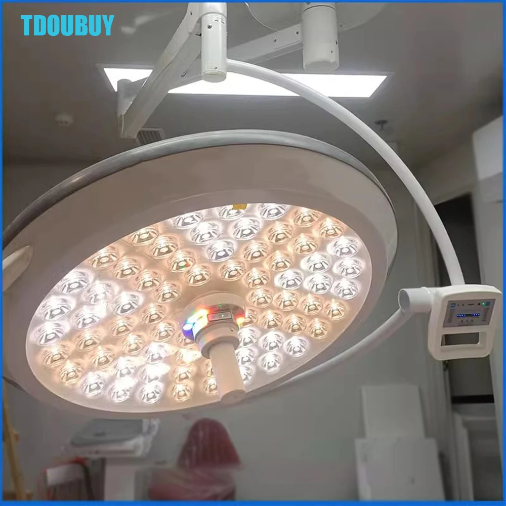 Remote Control Function Dual Head Surgical RGB Shadowless Lamp Dental Cold Light Suitable For Pet Hospitals And Beauty Salons