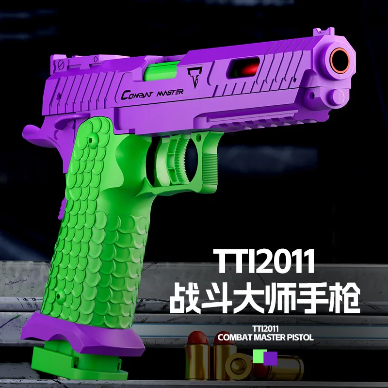 Combat Master 2011 Launcher with Soft Bullet Ejection - Compatible with Toy Guns