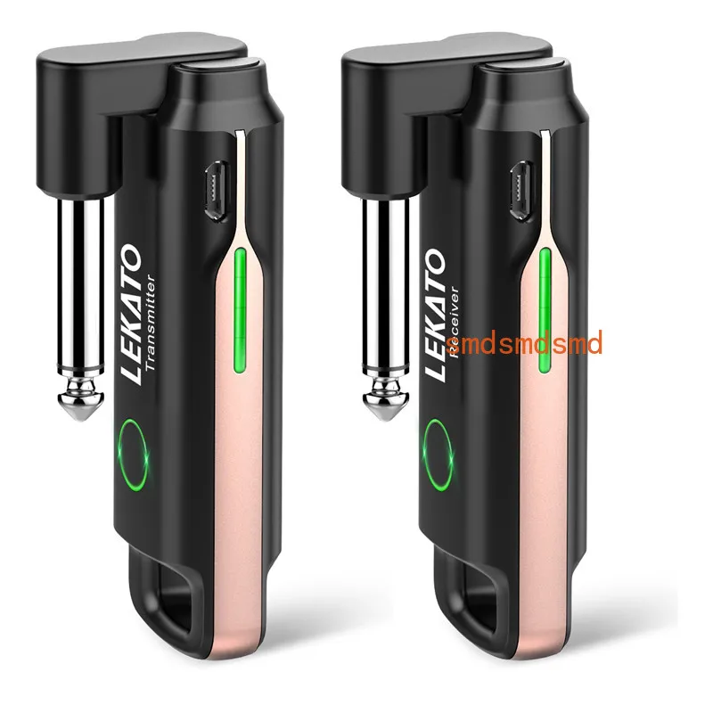 

WS-70 Guitar Wireless System Transmitter Receiver Rechargeable Audio UHF Digital Transmitter Receiver System 70 Channels