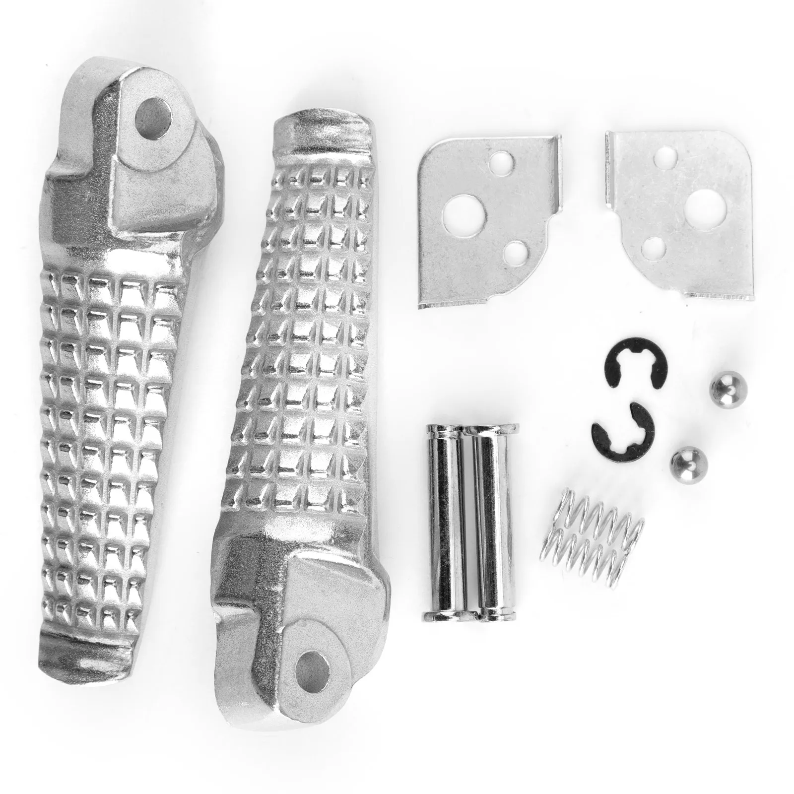 

Rear Foot Peg Footrest For Suzuki GSXR600 GSXR 750 1000 SV650 1000 TL1000 Silver