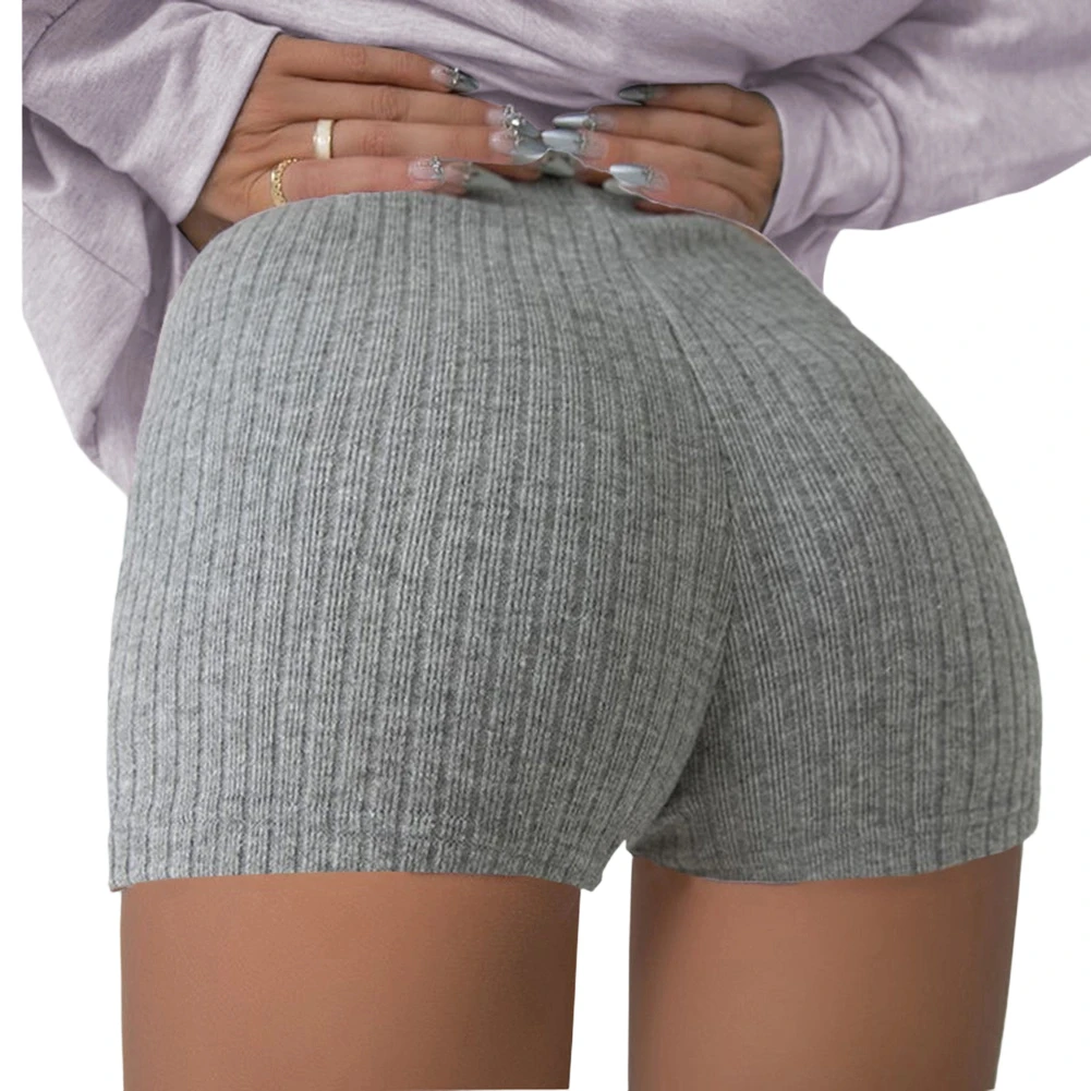 

Bodycon Fit High Waist Fit For Running Grey,Black,White,Brown 50 Cotton 50 Spandex Knit Fabric Elastic Waistband