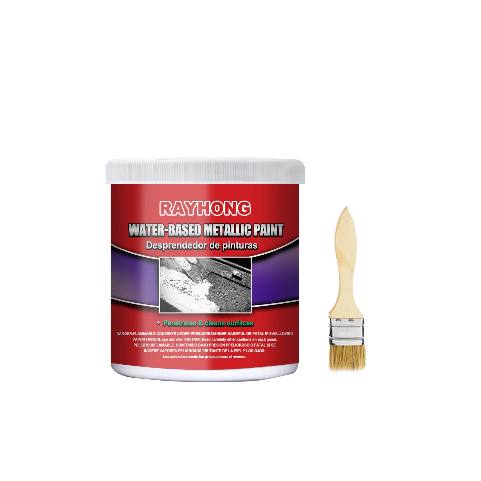 100ML Car Anti-Rust Primer Long Lasting Car Anti-Rust Chassis Rust Converter Water-Based Removal Deruster Car Repair Maintenance