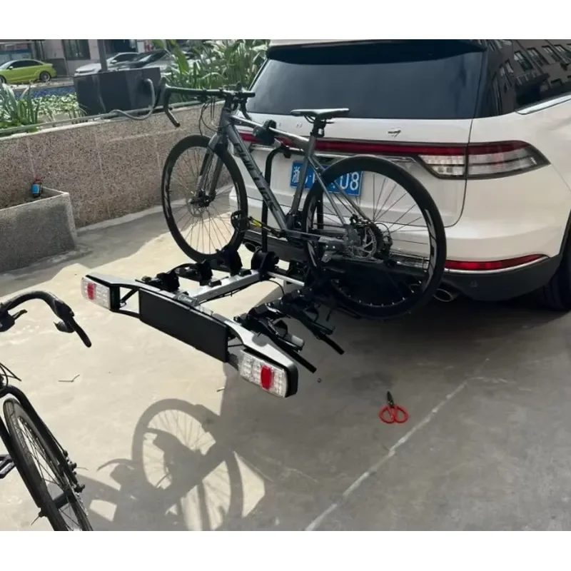 Car-mounted Bicycle Rack, Rear-mounted Car Tail Rack, Suspension-modified Bike Rack, Automotive RV Bike Mounting Bracket
