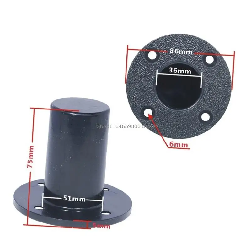 Adjustable Black Metal Speaker Cabinet Mounting Bracket For DIY Sound Systems