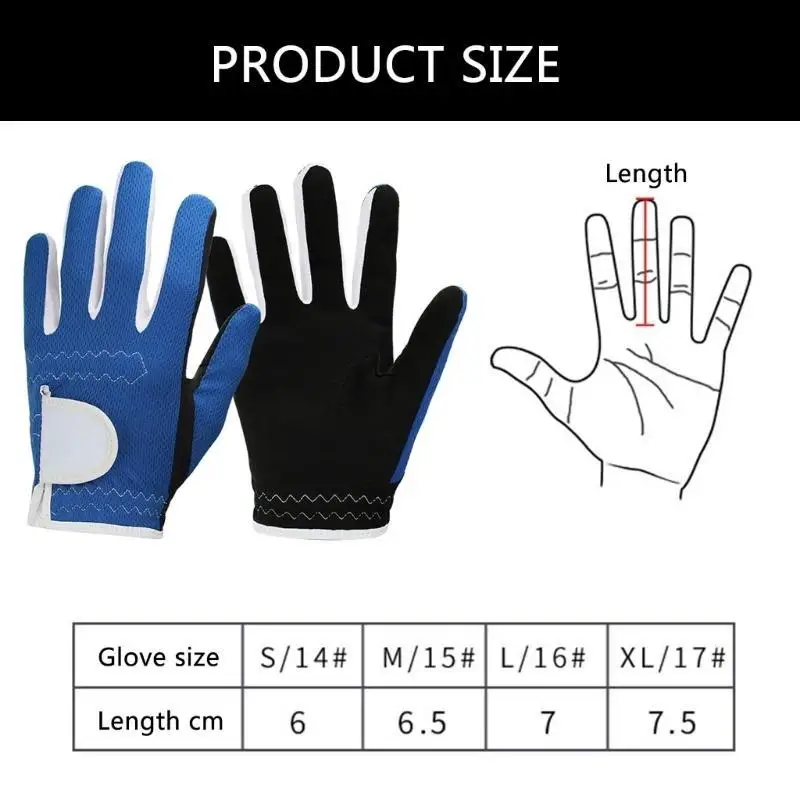 قفازات جولف 652F قابلة للتنفس، قفازات جولف مريحة للأطفال الأولاد والبنات لتدريب الشباب #6