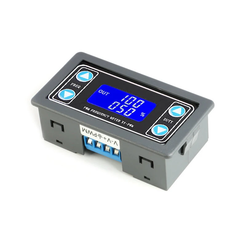 1HZ~150KHZ Signal Generator Digital Display PWM Pulse Frequency Duty Ratio Adjustable Square Wave Rectangular Signal Generator