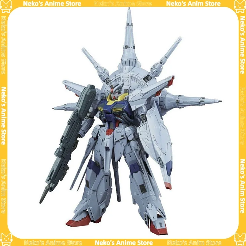 【Em estoque】BANDAI MG 1/100 Gundam Providence SEED Padrão Modelo Kit Figura de ação Anime Modelo Trendy Desktop Doll Colecionáveis