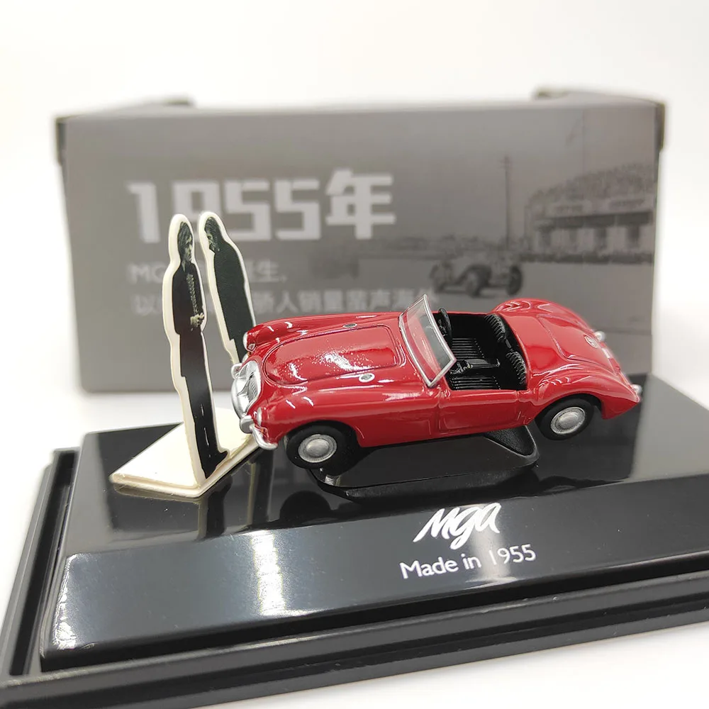 

Diecast 1/72 Scale SAIC Original Factory MGA Sports Car MG MGA 1955 Alloy Car Model Collectible Toy Gift Souvenir Display