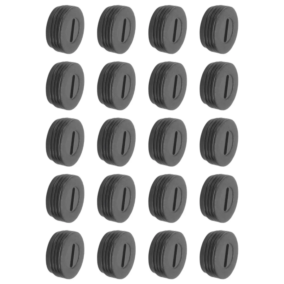 10 Pairs 14mm Power Tool Carbon Brush Cover, Electric Brush Holder Caps Case for Angle Grinder, Electric Hammer, Hand Drill
