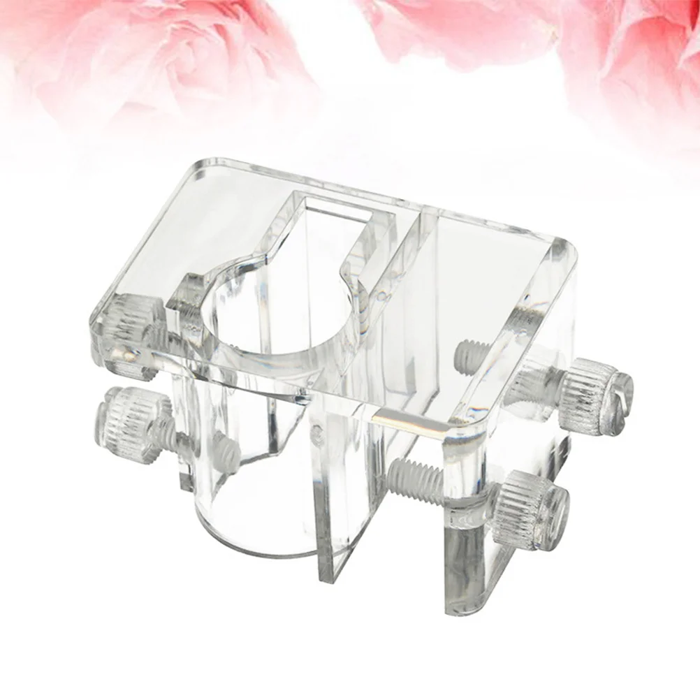 

Aquarium Water Pipe Clamp Acrylic Fixed Clip Fish Tank Holder Screw Adjustable 5-26mm Pipe Water Clip Fish Tank Fixed Clamp