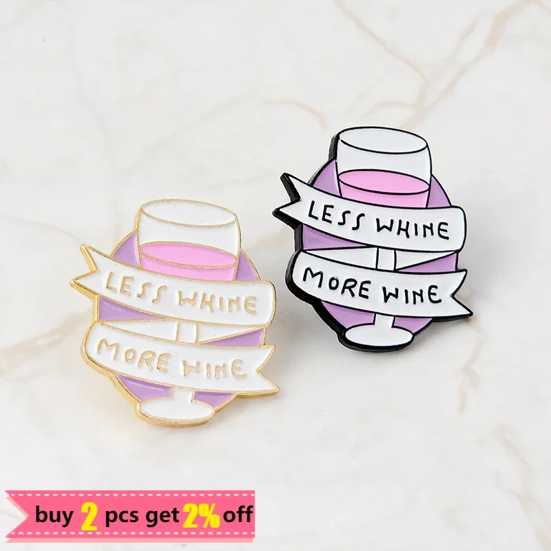 Quote Pins Collection Feminist Girl Power Kindness Wine Lover Inspirational Lovely Enamel Bag Lapel Pin Shirt Badge Brooche Gift