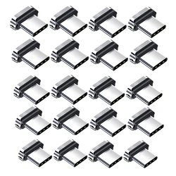 10/ 20Pcs Magnetic Tips for redmi note 12 turbo Fonken Type C Micro USB Magnet Replacement Parts Plug Adapter for iphone charger