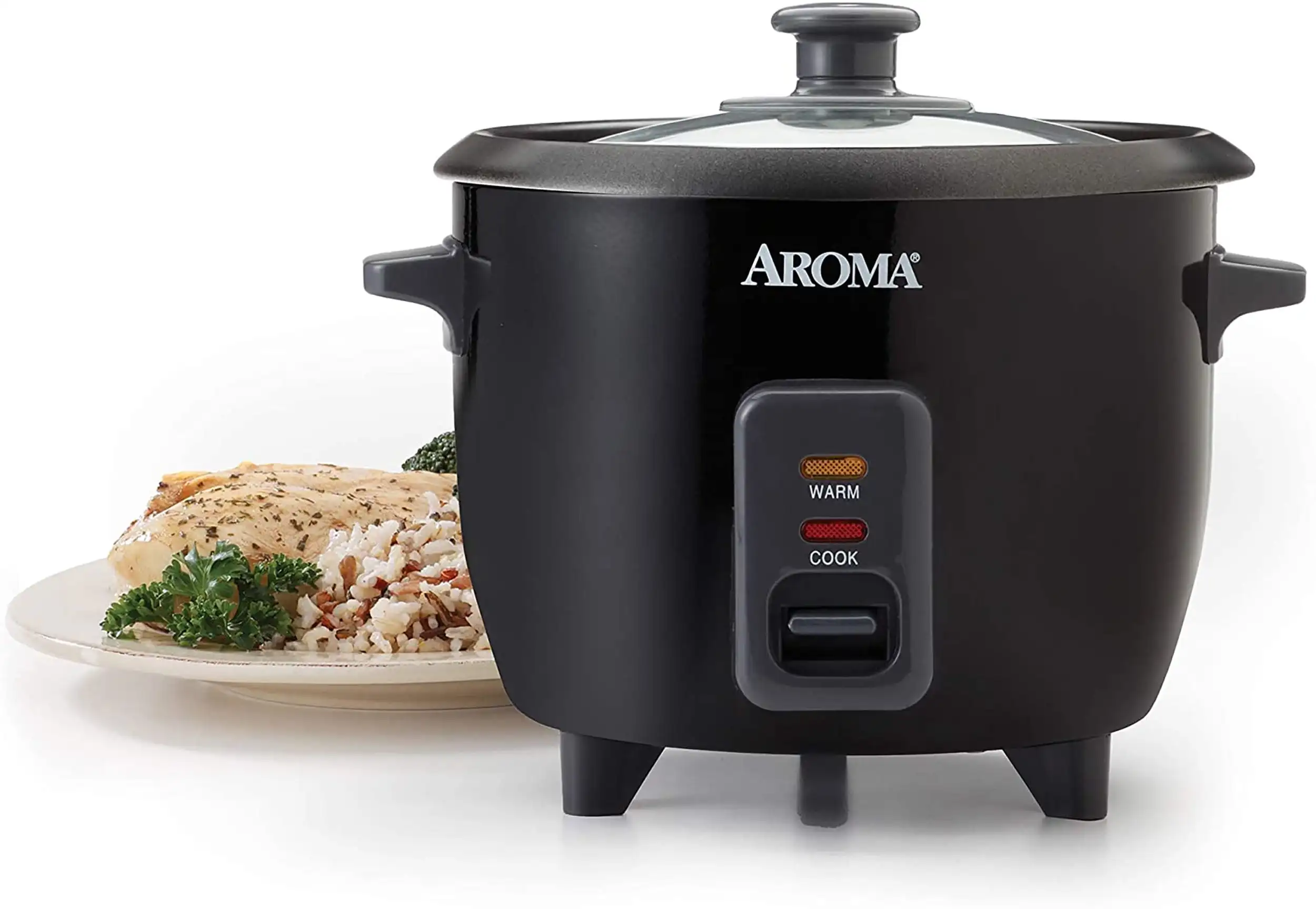 Aroma 6-Cup Pot Style Rice Cooker