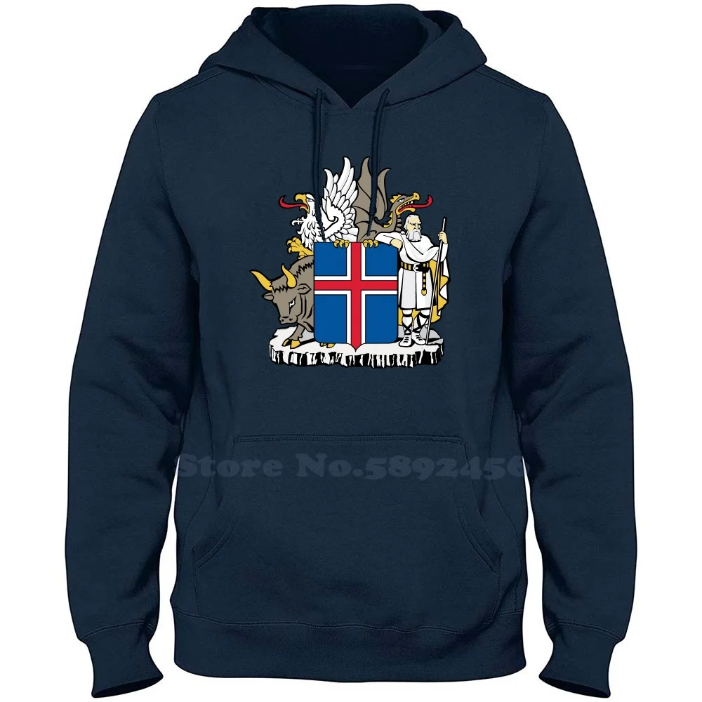 Iceland Unisex Clothing 2023 Sweatshirt Printed Brand Logo Graphic Hoodie