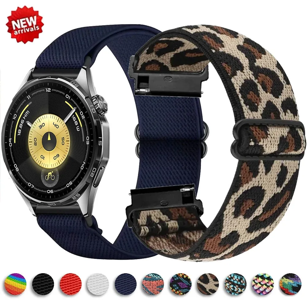 22mm 20mm Nylon Strap For Huawei Watch 5-4/GT6-5-4 Pro 46mm Comfortable Replaceable band For Samsung Galaxy Watch 7 6 5 4 Belt