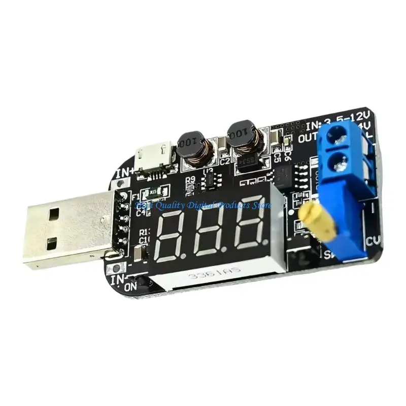 U2JE Adjustable USB Bucking-Boost Power Module Power Module For Stable Voltages Supply