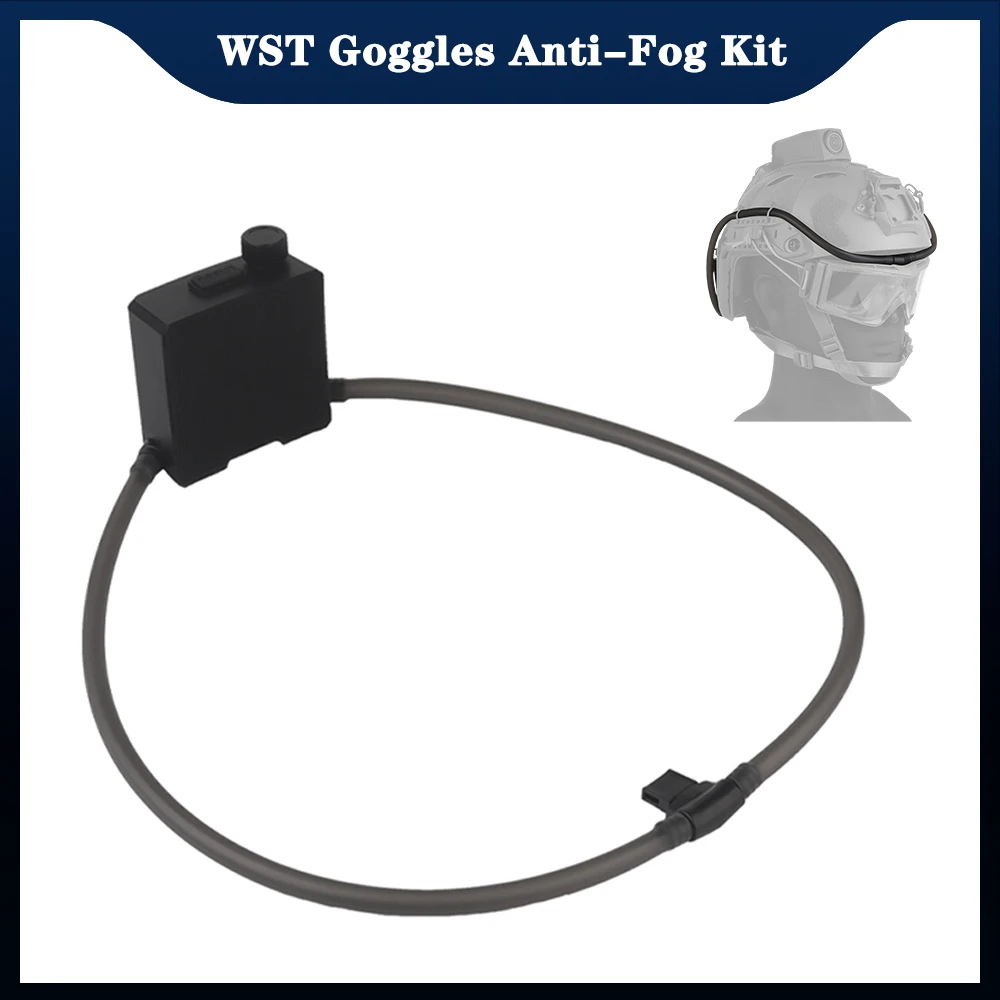 

Тактические очки, противотуманный комплект с вентилятором, очки с защитой от запотевания воздуха для страйкбольной стрельбы, мотокросса, катания на лыжах, альпинизма, ясное видение