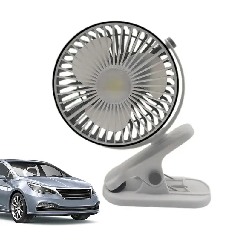 

Portable Mini Hand Clip Fan USB Charging Quiet Desktop Electric Fan High-Quality Student Dormitory Car Small Fans