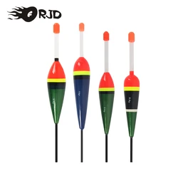 ORJD 3/4/5pcs Fishing Floats Bobber Quality Balsa Wood Floats Set Buoy Bobber Stopper Japanese Fishing Float Fishing Accessorie