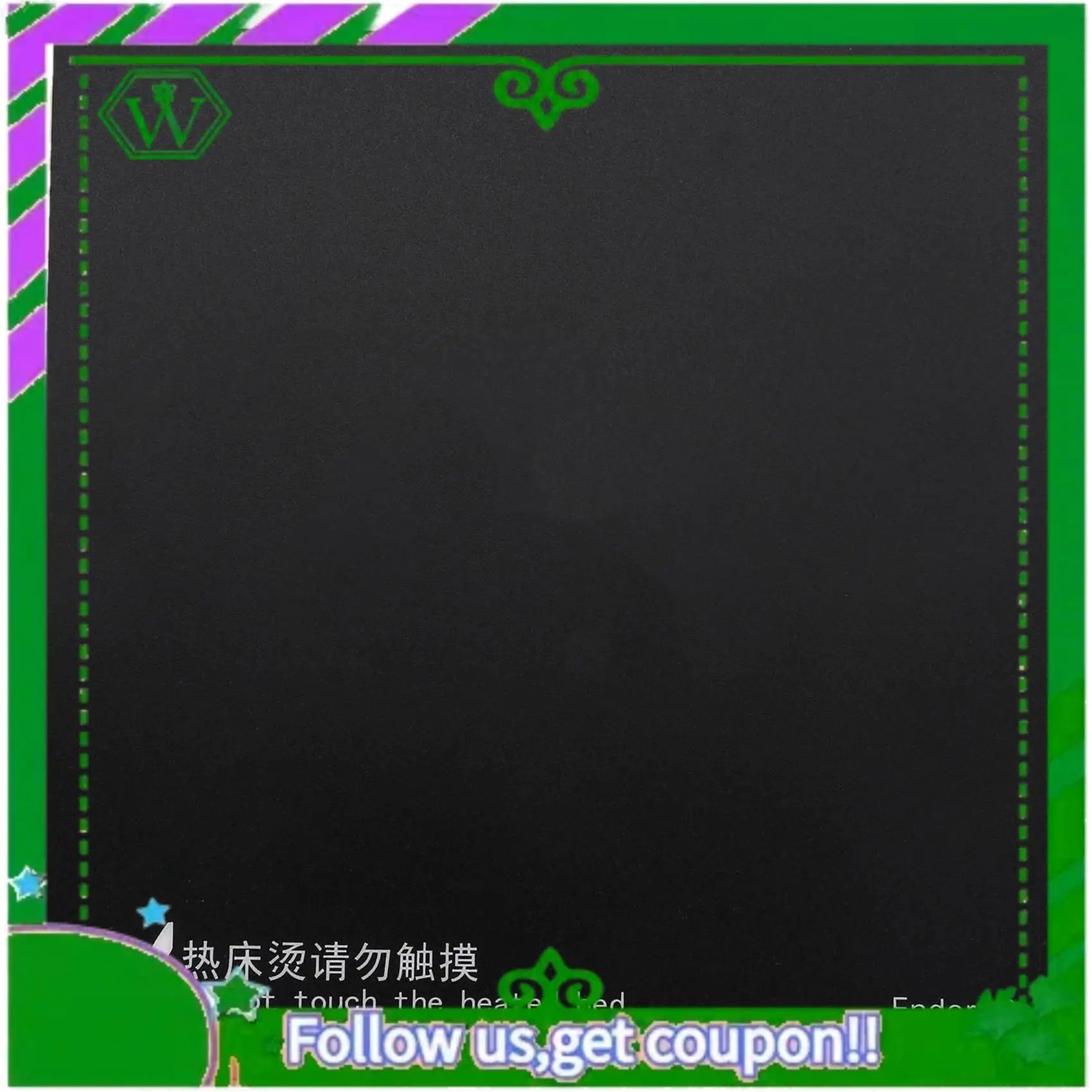 

ABIK-2X 3D Printer Accessories 235X235mm Hot Bed Platform Sticker Adapted For Ender-2 Ender-3