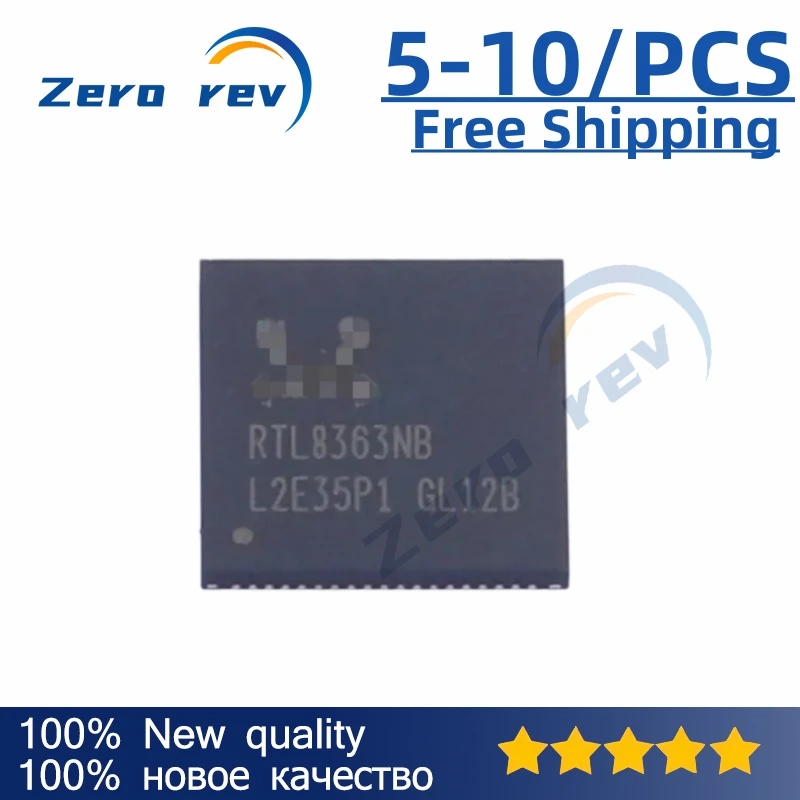 

5-10Pcs 100% New Free Shipping RTL8363NB-VB-CG RTL8363NB QFN-76 RTS5306E-GR RTS5306E QFN-32 RTL8723DU-CG RTL8723DU QFN-30