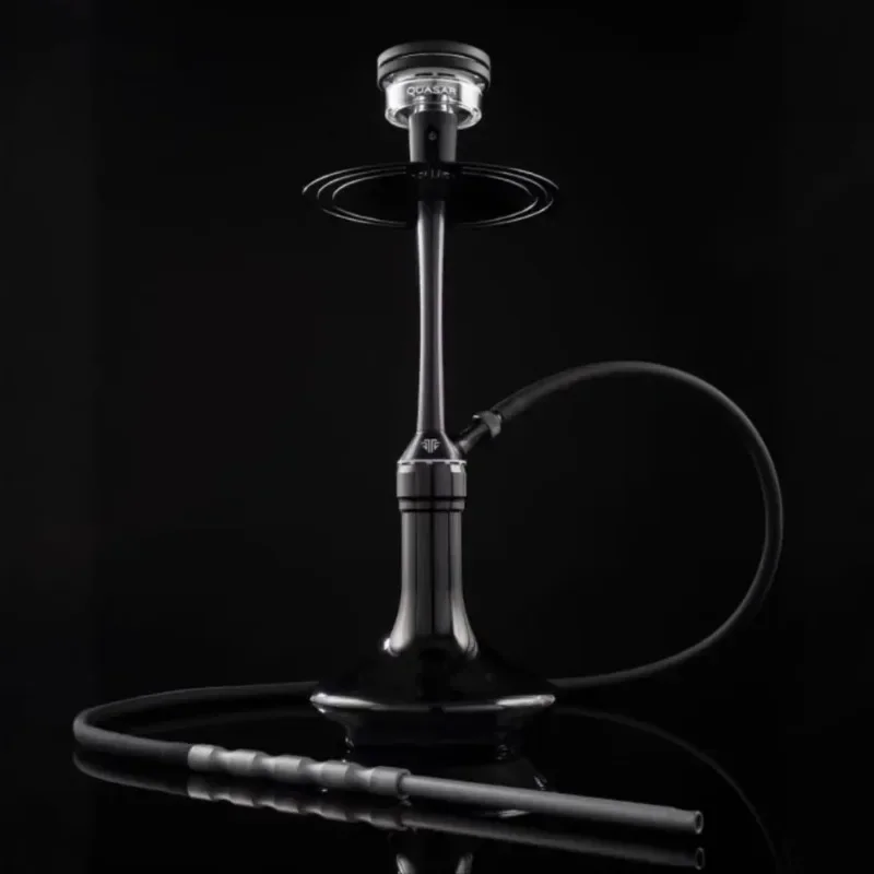 TSAR Hookah H-One Large Aluminum Shisha Hookah Set with Glass Base