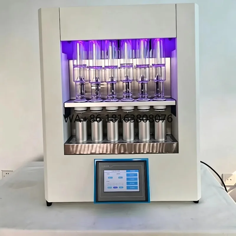 Automatic Soxhlet Extractor SP-HS06  Fully Automated Fat Analyzer with Integrated Metal Heater and Solvent Recovery System