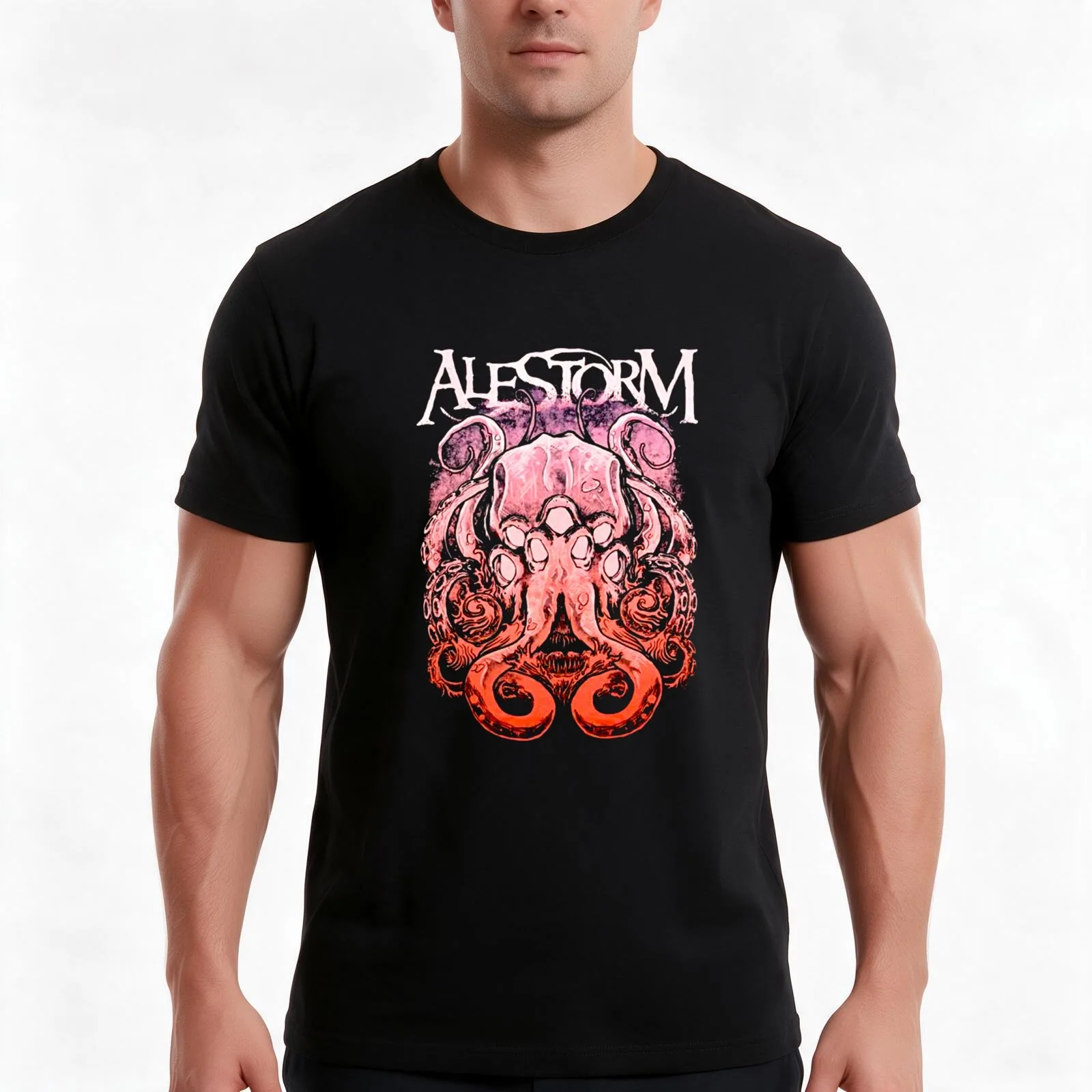 cihui ALS 111 Alestorm best selling T-Shirt, Summer Casual Cotton Tee, Oversized Streetwear Tops, Vintage Graphic Print