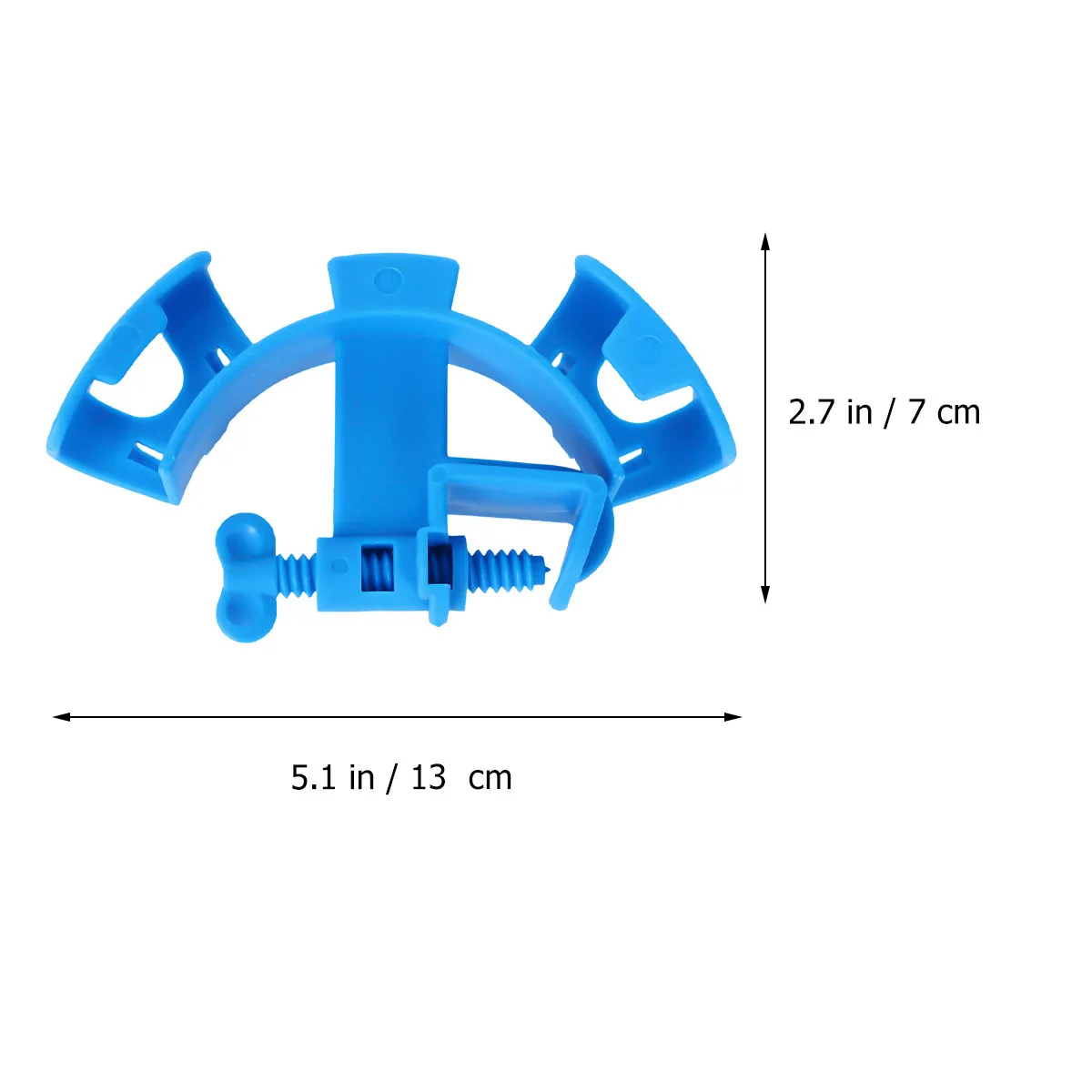 Fish Tank Hose Holder Water Pipe Clamp for Aquariums Up to 12Mm Glass Thickness Holds 16Mm-21Mm Diameter Tubes Easy Install