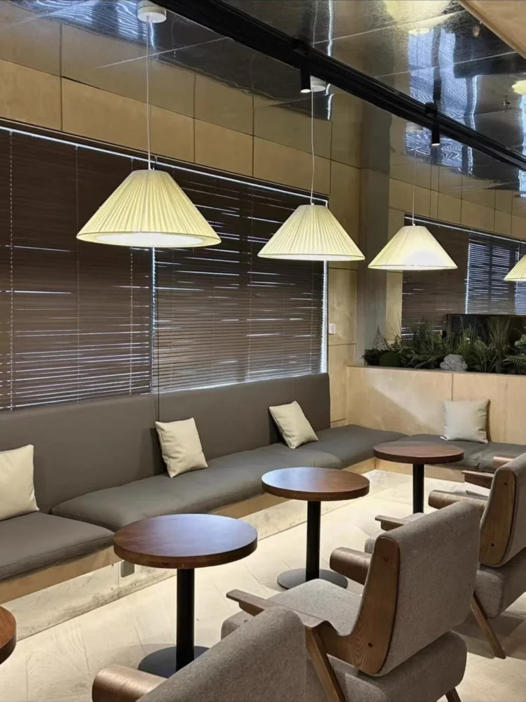 

Fabric Pendant Light Nordic Style Restaurant Light Modern Minimalist Lighting Living Room Study Creative Personalized Light