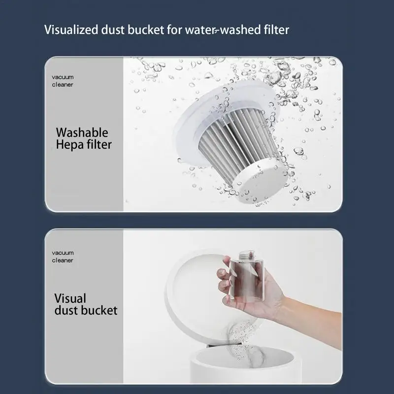 Wireless Vacuum Cleaner Portable 9000Pa Strong Suction Dust Catcher Cordless Handheld Wet Dry Vacuum Cleaner Air Duster for Car