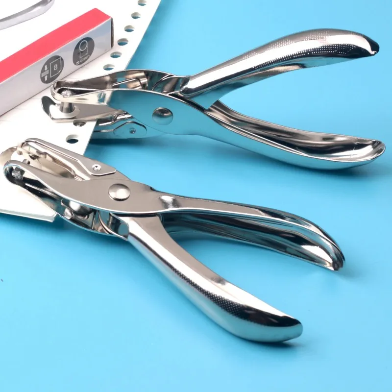 Perforatore a trou unico per scrapbooking, perforatori de papier a main, bureau home, capacité de 8 fogli