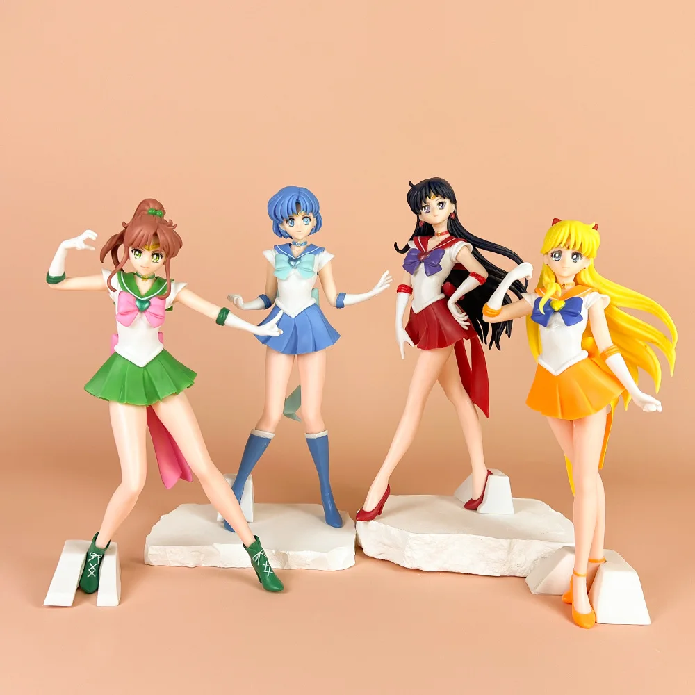 

Pretty Soldier Sailor Moon anime figurine - Mina Tsunemi model display item as a gift