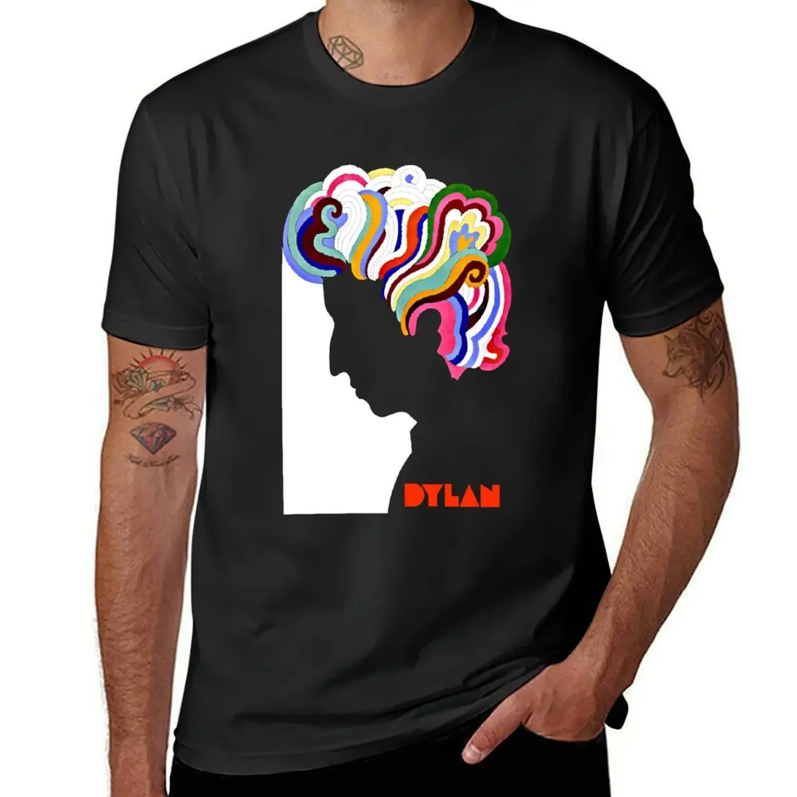 Dylan Retro T-Shirt shirts graphic tees plus size tops sweat shirts, men