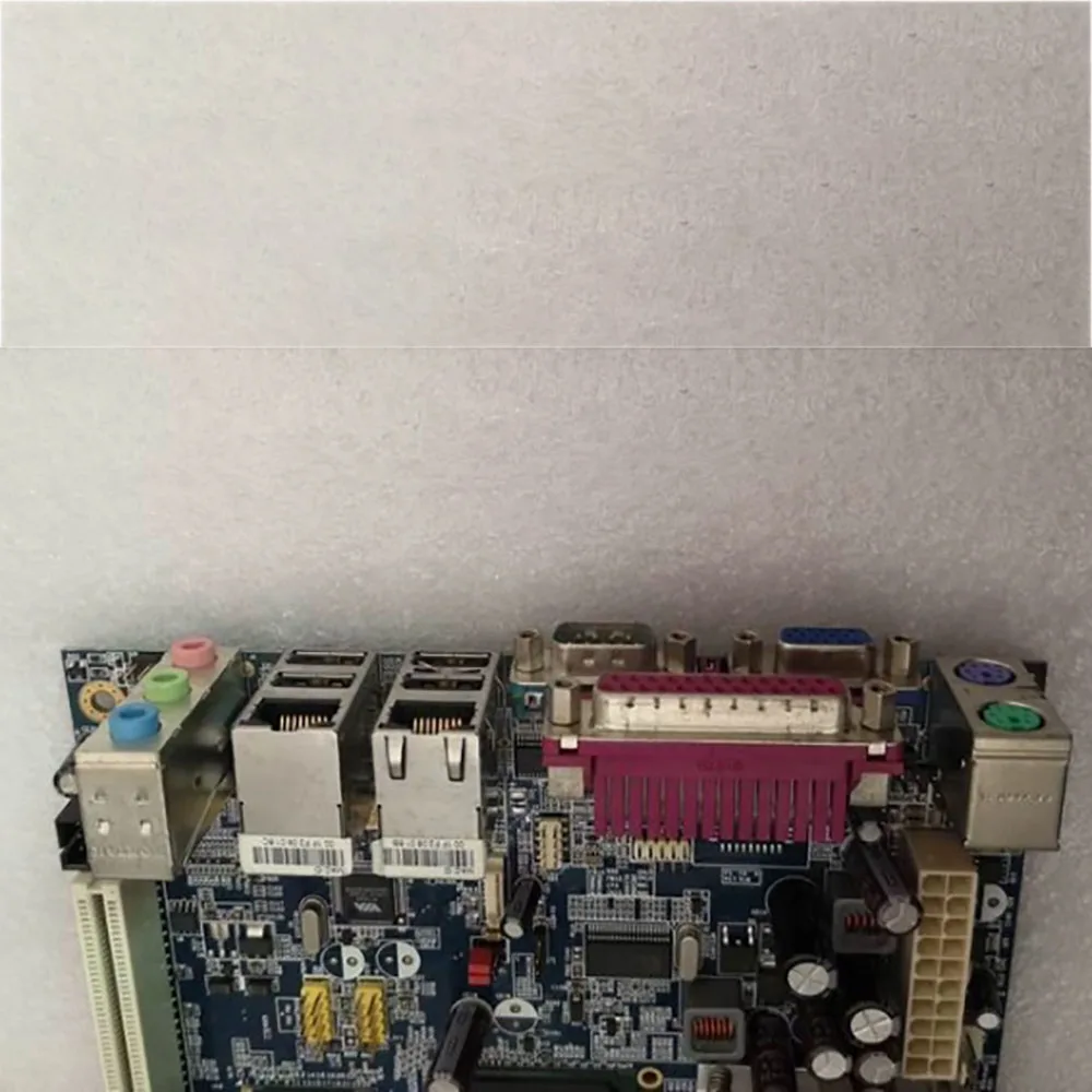 industrial control motherboard Mini ITX POS motherboard 17 * 17 dual network card VB7007